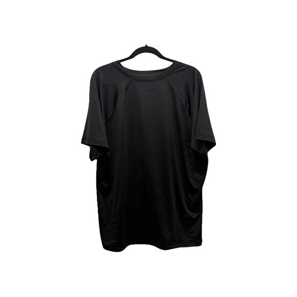 Goodfellow Mens T-Shirt 2XL Black Performance Tech Stretch Short Sleeve Tee *303 - Picture 2 of 8